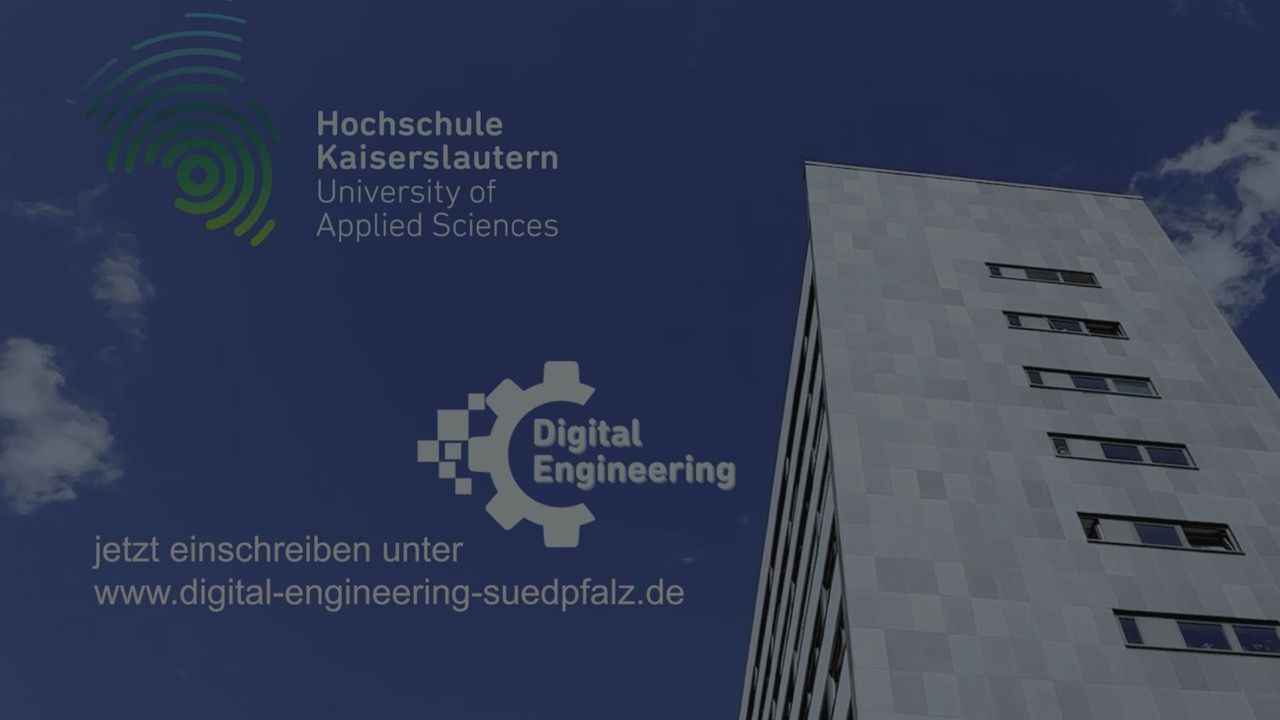 Vorschaubild zum Kinospot Hochschule Kaiserslautern: Digital Engineering