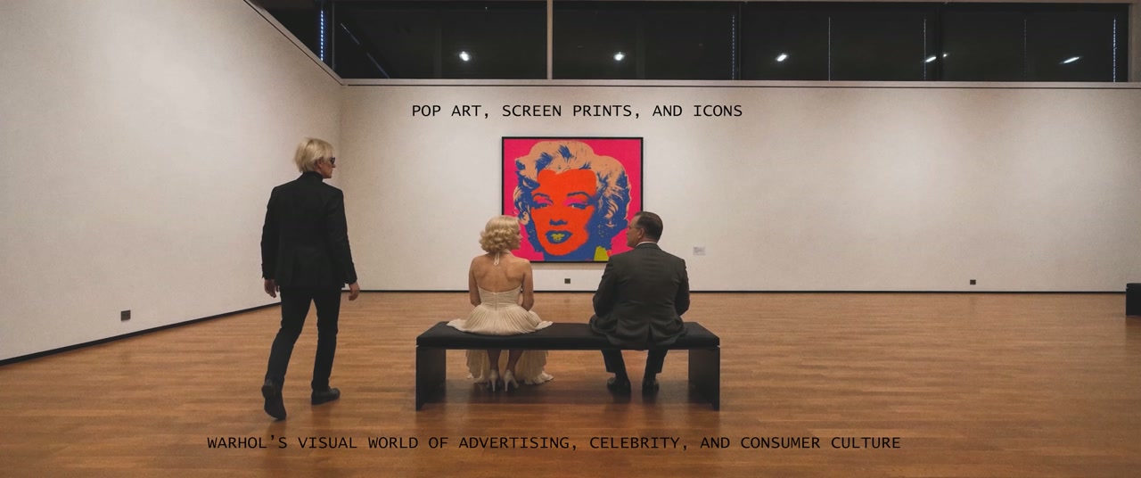Vorschaubild zum Kinospot Moderne Galerie: Andy Warhol · Icons