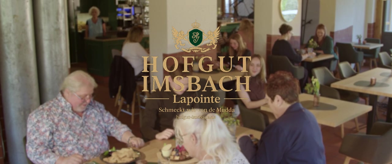 Vorschaubild zum Kinospot Hofgut Imsbach: Wie von deiner Mudda · Zum Kundenporträt